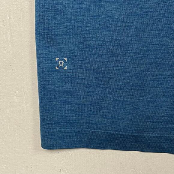 Lululemon Metal Vent Tech Polo Performance Stretch Shirt Men  XXL Blue Active - Picture 5 of 8